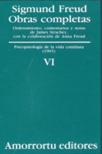 Obras Completas. Volumen 6, de Freud, Sigmund | portada del libro