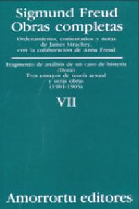 Obras Completas. Volumen 7, de Freud, Sigmund | portada del libro