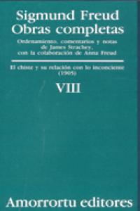 Obras Completas. Volumen 8, de Freud, Sigmund | portada del libro