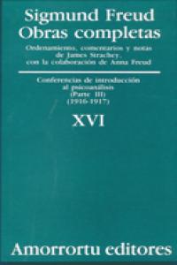 Obras Completas. Volumen 16, de Freud, Sigmund | portada del libro