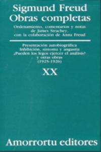 Obras Completas. Volumen 20, de Freud, Sigmund | portada del libro