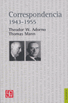 CORRESPONDENCIA 1943 1955, de ADORNO | portada del libro