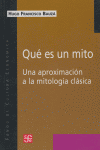 QUE ES UN MITO, de BAUZA | portada del libro