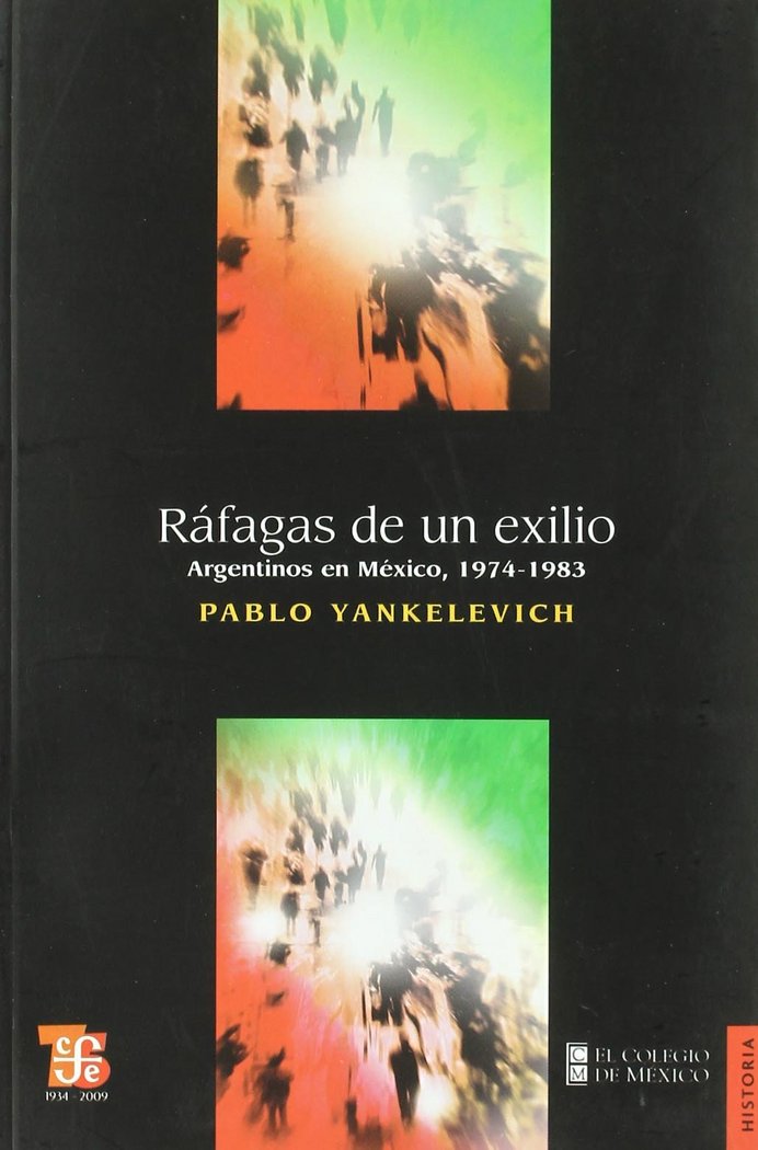Ráfagas de un exilio. Argentinos en México, 1974-1983, de YANKELEVICH, PABLO | portada del libro
