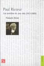 PAUL RICOEUR, de François Dosse | portada del libro