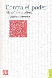 Contra el poder, de MARRAMAO,GIACOMO | portada del libro
