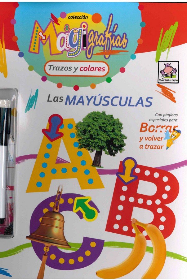 MAGIGRAFIAS - LAS MAYUSCULAS, de VV.AA. | portada del libro
