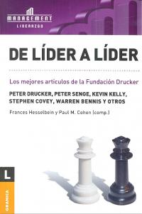 De líder a líder, de DRUCKER, PETER | portada del libro