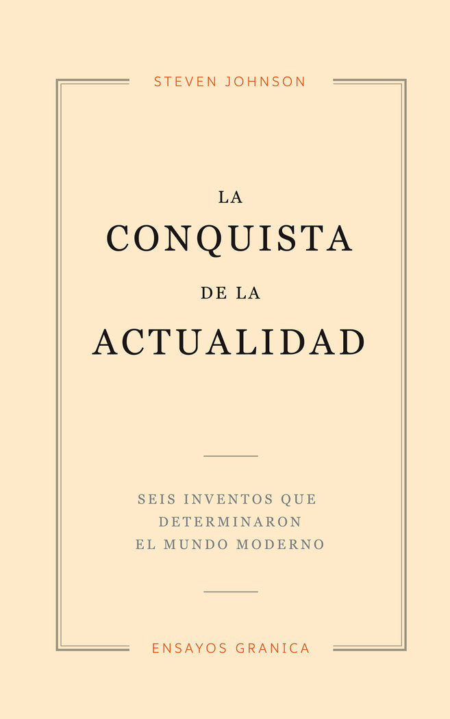 Conquista de la actualidad, La, de Johnson, Steven | portada del libro