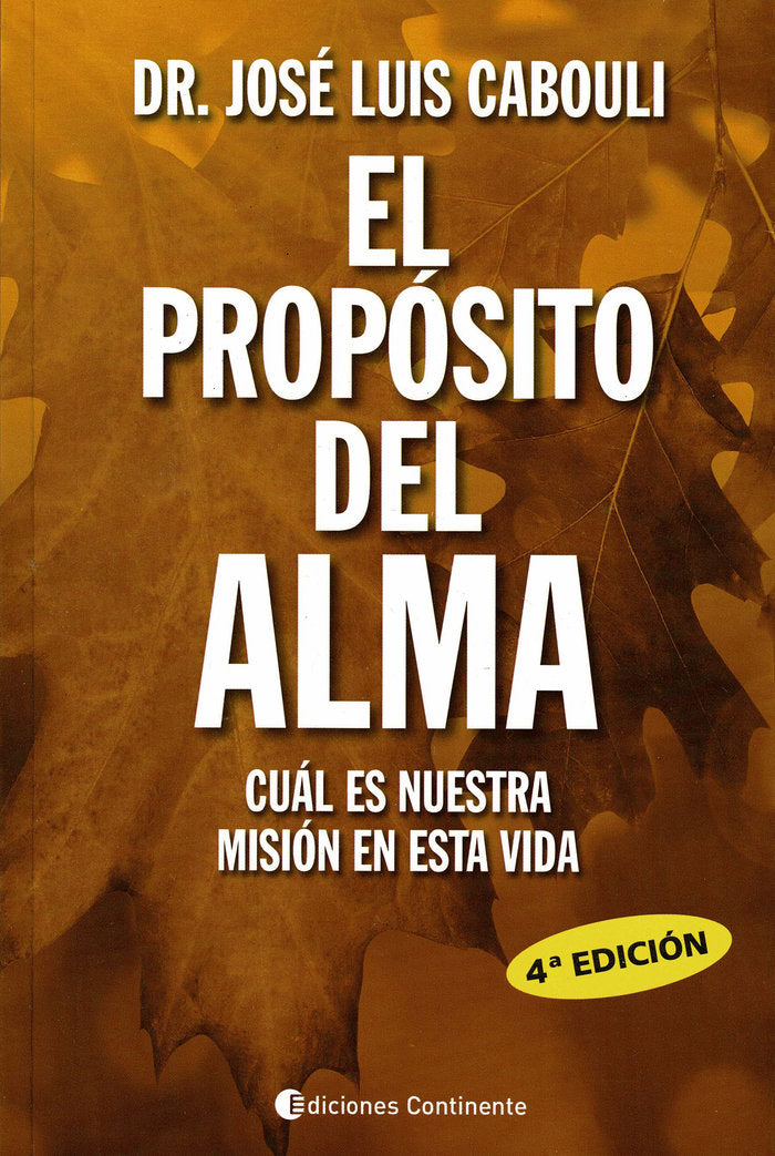 El propósito del alma, de Cabouli, José Luis | portada del libro