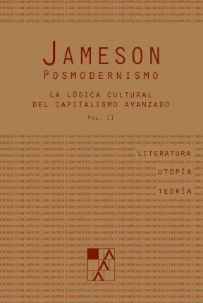 La lógica cultural del capitalismo avanzado 2, de JAMESON,FREDRIC | portada del libro