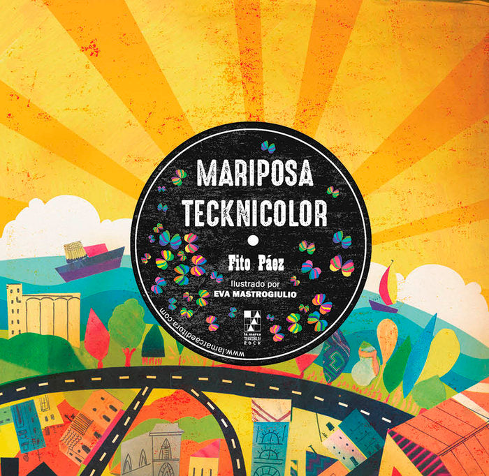 MARIPOSA TECKNICOLOR, de FITO PáEZ | portada del libro
