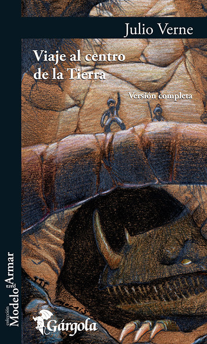 VIAJE AL CENTRO DE LA TIERRA, de JULIO VERNE | portada del libro