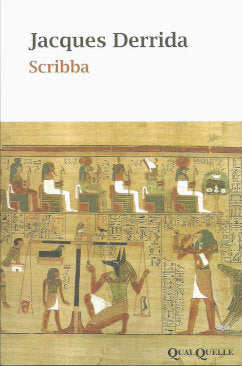 SCRIBBA, de DERRIDA, JACQUES | portada del libro