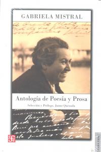 ANTOLOGIA DE POESIA Y PROSA, de MISTRAL | portada del libro