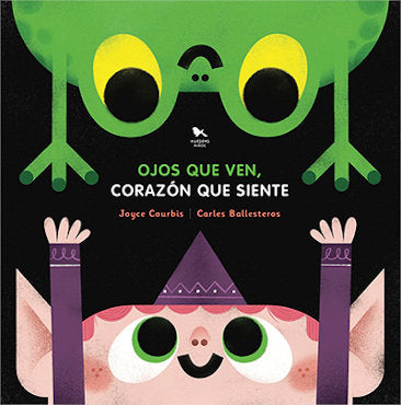 OJOS QUE VEN, CORAZON QUE SIENTE, de JOYCE COURBIS | portada del libro