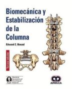 BIOMECANICA Y ESTABILIZACION DE LA COLUMNA, de BENZEL | portada del libro