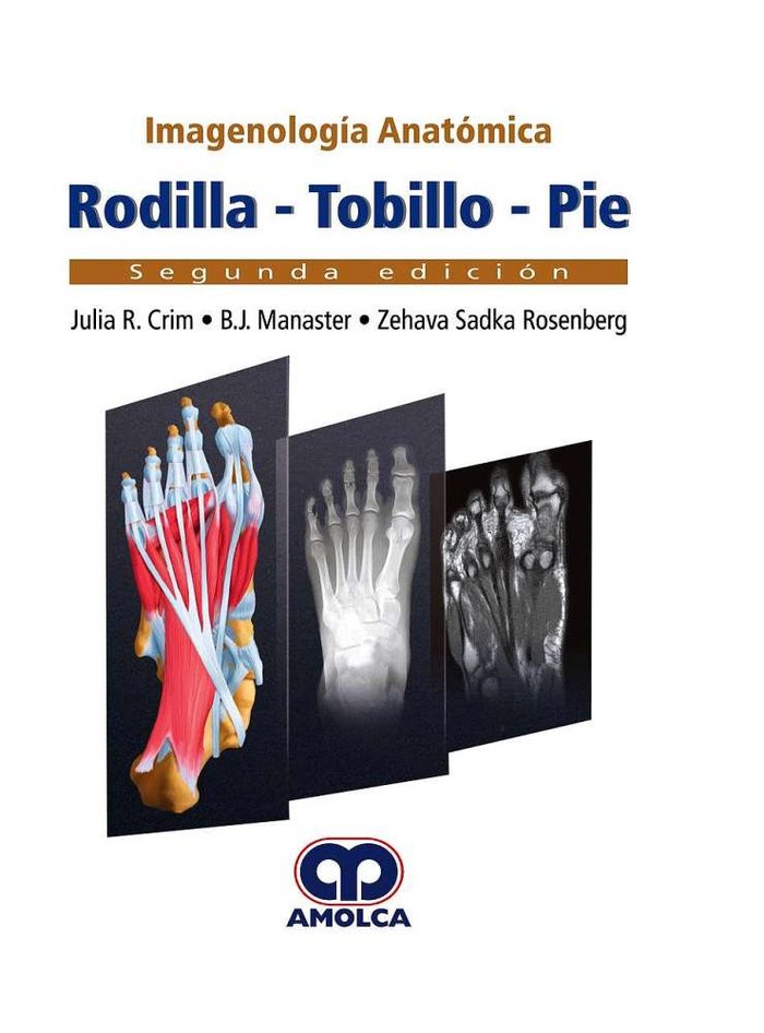 IMAGENOLOGIA ANATOMICA RODILLA TOBILLO PIE, de MANASTER,B | portada del libro