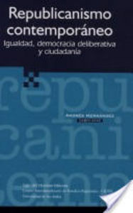 REPUBLICANISMO CONTEMPORANEO, de HERNANDEZ | portada del libro