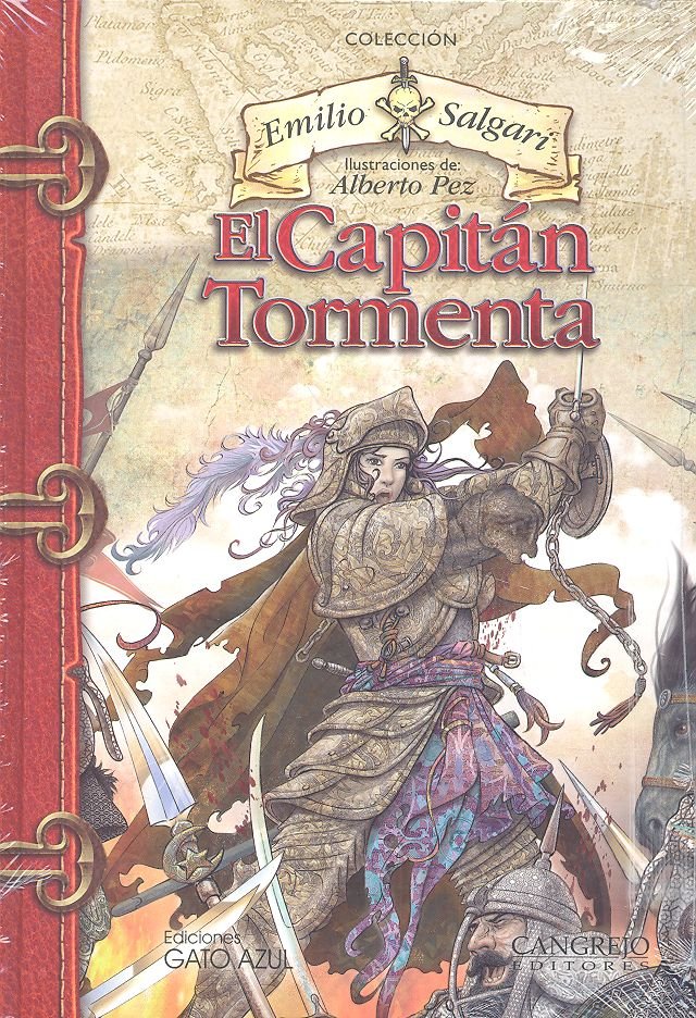 CAPITAN TORMENTA, de Salgari, Emilio | portada del libro