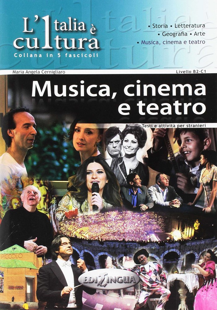 L''ITALIA E CULTURA: MUSICA, CINEMA E TEATRO, de Varios autores | portada del libro