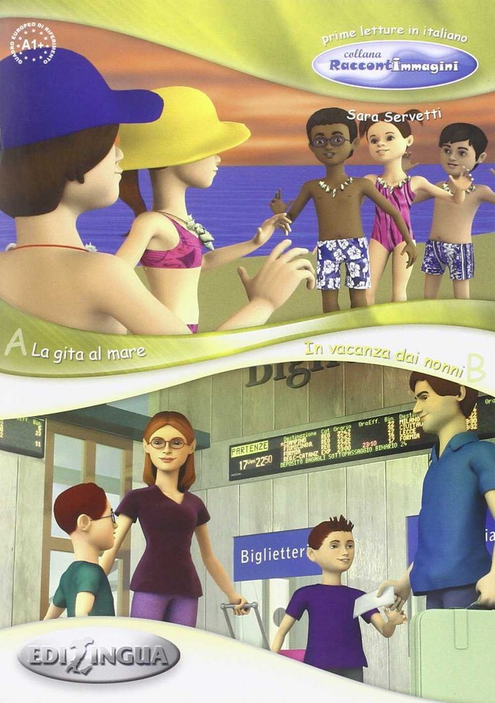 COLLANA RACCONTIMMAGINI LA GITA AL MARE IN VACANZA DAI, de Varios autores | portada del libro