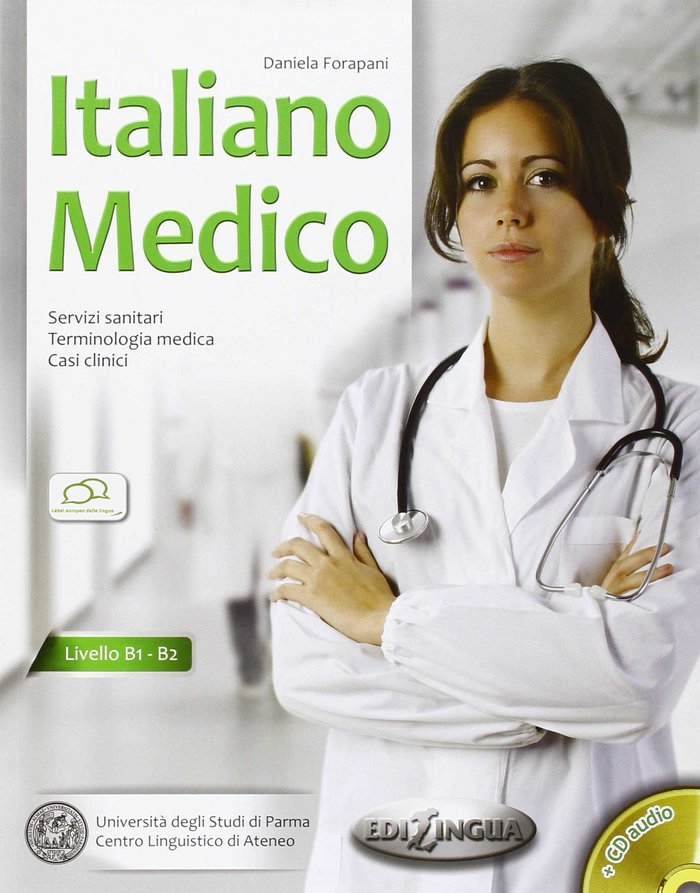 ITALIANO MÈDICO.(B1-B2), de Varios autores | portada del libro