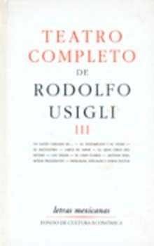 Teatro completo, III, de USIGLI, RODOLFO | portada del libro