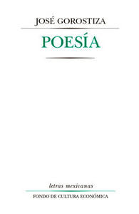 POESIA, de GOROSTIZA | portada del libro