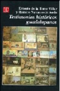 TESTIMONIO HISTORICO GUADALUPA, de TORRE | portada del libro
