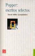 POPPER ESCRITOS SELECTOS-MILLER, de Karl Raimund Popper | portada del libro