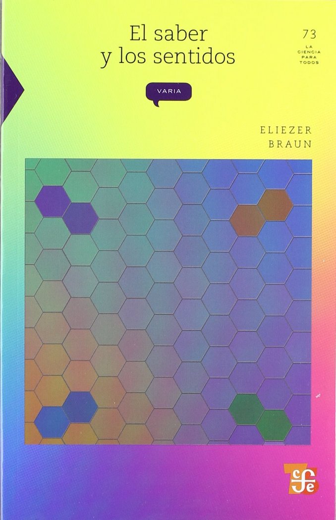 SABER Y LOS SENTIDOS, EL, de BRAUN, ELIEZER | portada del libro