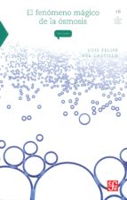 EL FENOMENO MAGICO DE LA OSMOSIS, de LUIS F. DEL CASTILLO | portada del libro