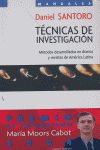 TECNICAS DE INVESTIGACION, de SANTORO | portada del libro