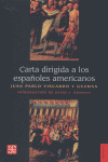 CARTA DIRIGIDA A LOS ESPAÑOLES AMERICANOS, de VISCARDO Y GUZMAN | portada del libro