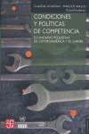 CONDICIONES Y POLITICAS DE COMPETENCIA, de SCHATAN#AVALOS | portada del libro