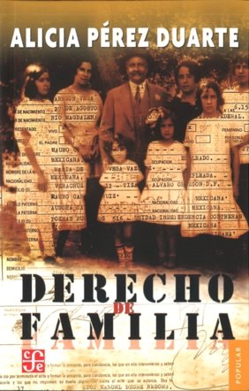 Derecho de familia, de PEREZ DUA, ALICIA | portada del libro