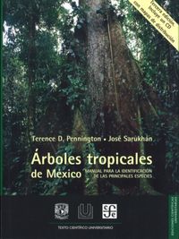 ARBOLES TROPICALES DE MEXICO (INCLUYE CD), de D.PENNINGTON, TERENCE | portada del libro