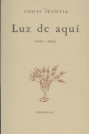 LUZ DE AQUI 1952-1954, de SEGOVIA | portada del libro