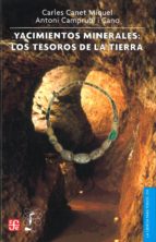 YACIMIENTOS MINERALES: LOS TESOROS DE LA TIERRA, de CARLES CANET MIQUEL | portada del libro