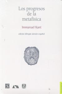 PROGRESOS DE LA METAFISICA,LOS, de KANT | portada del libro