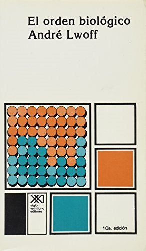 El orden biológico, de Lwoff | portada del libro