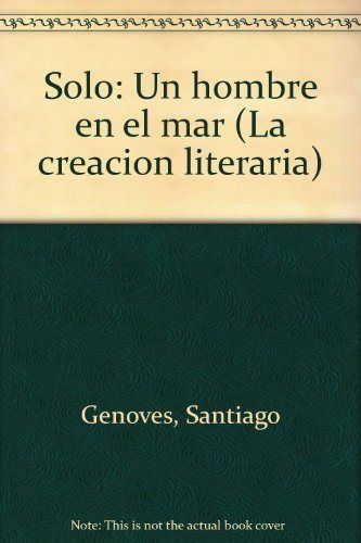 Solo un hombre en el mar, de Genovés | portada del libro