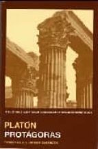 PROTAGORAS, de Platón | portada del libro