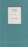 PROMETIDOS,LOS, de MANZONI | portada del libro