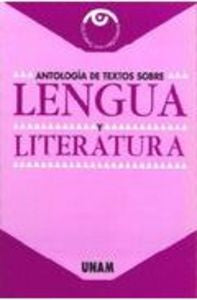 ANTOLOGIA DE TEXTOS SOBRE LENGUA Y LIT, de DIAZ ALEJO | portada del libro
