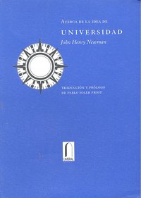 ACERCA DE LA IDEA DE UNIVERSIDAD, de NEWMAN | portada del libro