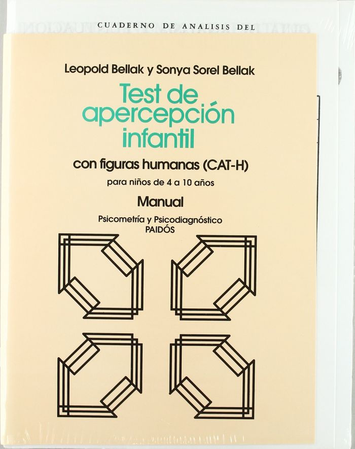 TEST DE APERCEPCION INFANTIL C, de BELLAK, L. Y BELLAK, S. S. | portada del libro