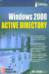 WINDOWS 2000 ACTIVE DIRECTORY, de CASAD | portada del libro
