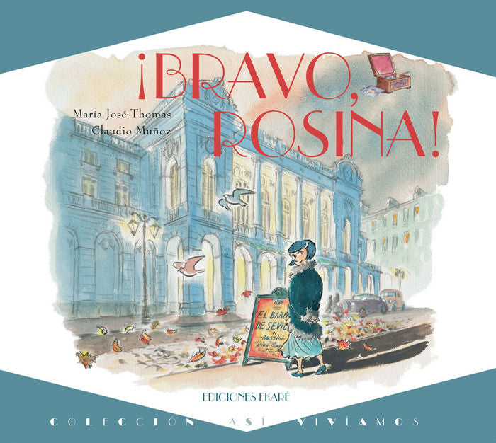 Bravo, Rosina, de María José Thomas | portada del libro